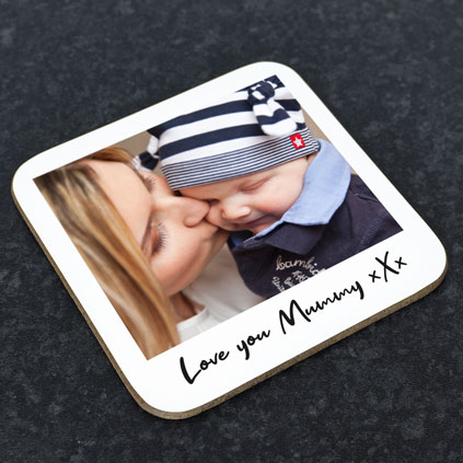 Polaroid Photo Coaster