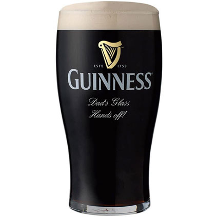 Personalised Guinness Glass
